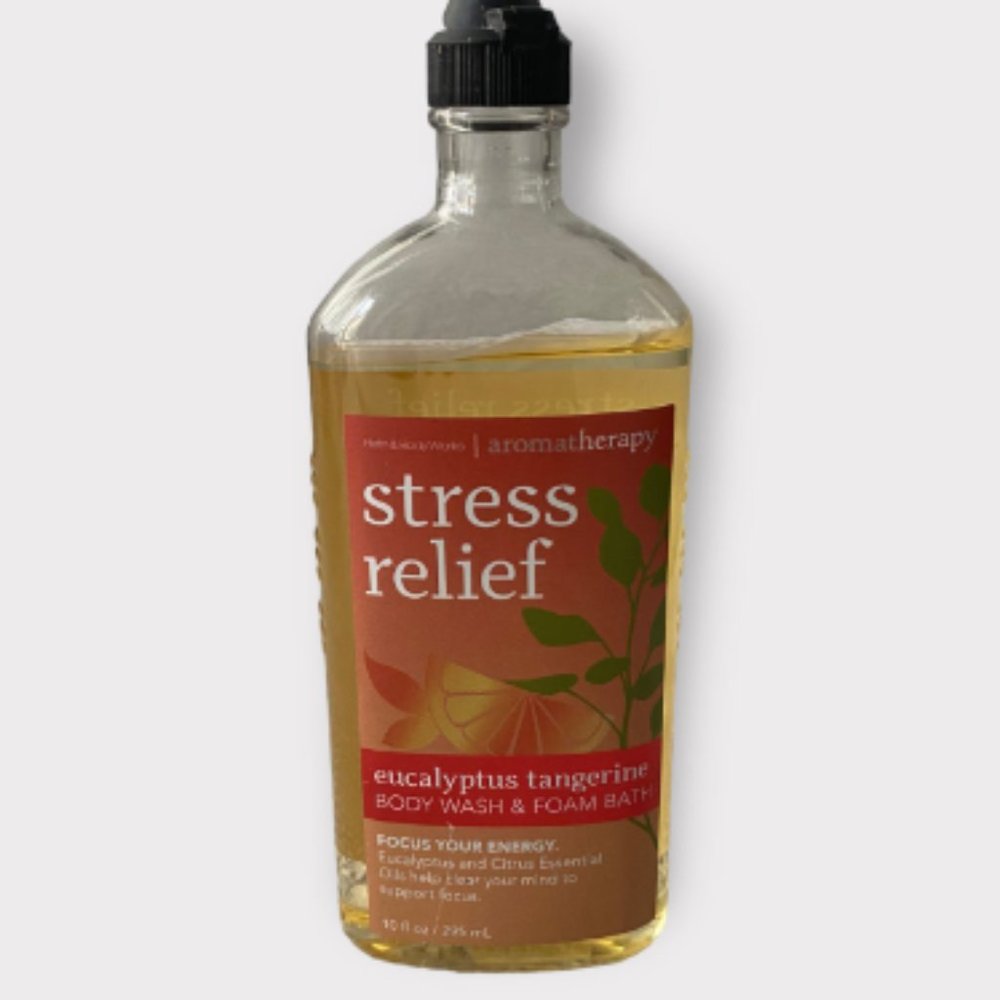 BATH & BODY‎ WORKS Aromatherapy Eucalyptus Tangerine Body Wash & Foam Bath